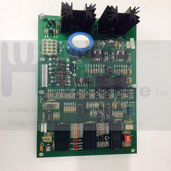 Life-Fitness LC9500 Upright Bike Lower Control PCA Board Controller a080-91968-e000-hydrafitnessparts