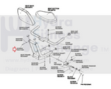 Life Fitness LCRT4 R3 R1 R15 R35 Recumbent Bike Screw M6 - 1.0 X 55mm REX118N-hydrafitnessparts