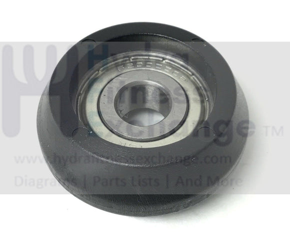 Life Fitness LCRT4 R3 R35 R1 R15 Recumbent Bike Wheel Rolling Carriage REX20Q1-hydrafitnessparts