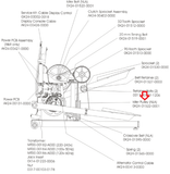 Life Fitness LS-5500C LS-5500HR Stepper Step Idler Pulley 0K24-01522-0001-hydrafitnessparts