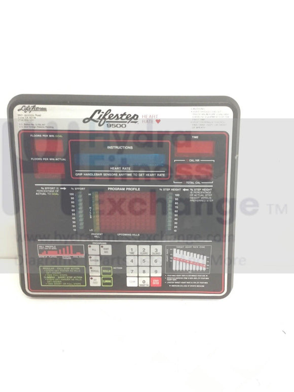 Life Fitness LS-9500HR Upright Stepper Display Console Assembly AK24-00195-0001-hydrafitnessparts