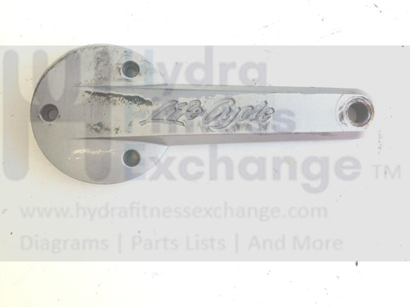 Life Fitness Life Cycle Residential Recumbent Bike Pedal Crank Arm-hydrafitnessparts