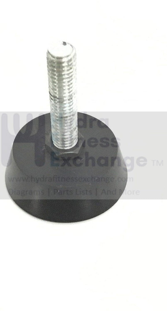 Life Fitness Lifecycle Recumbent Bike Leveling Foot Leveler REX2NFK-hydrafitnessparts