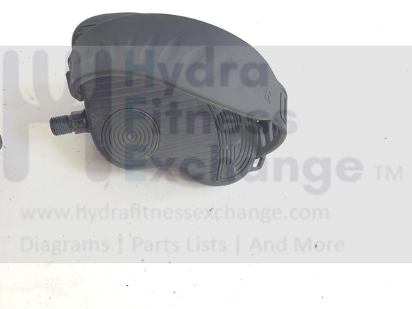 Life Fitness Lifecycle Recumbent Bike Right & Left Pedal Pair With Straps-hydrafitnessparts