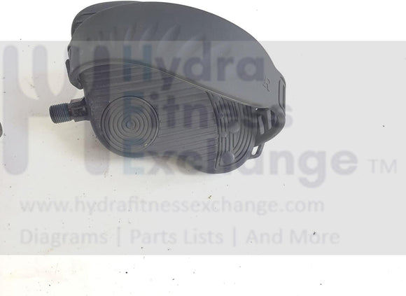 Life Fitness Lifecycle Recumbent Bike Right and Left Pedal Pair with Straps AK63-00124-0001-hydrafitnessparts