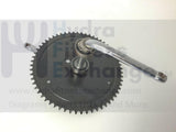 Life Fitness Lifecycle Upright Bike Crank Arm Sprocket Assembly SK18-00019-0001-hydrafitnessparts