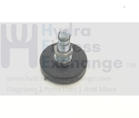 Life Fitness Lifecycle Upright Bike Leveling Foot Leveler AK61-00035-00-hydrafitnessparts