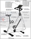 Life Fitness Lifecycle Upright Bike Seat Height Adjustment Knob Ok17-01208-0000-hydrafitnessparts