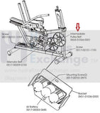 Life Fitness Lifecycle Upright Recumbent Bike 90r 95r 90c 95ci d&d Motor Drive Belt 45"-hydrafitnessparts