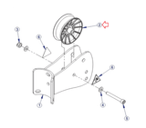 Life Fitness OSLR TCAB Strength System V-Groove Pulley 4-1/2 ODx2 7616601-hydrafitnessparts