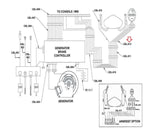 Life Fitness PCSR 95R 95RXPS Recumbent Bike Carriage Cable AK66-00102-0000-hydrafitnessparts