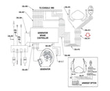 Life Fitness PCSR 95R 95RXPS Recumbent Bike Carriage Cable AK66-00111-0000-hydrafitnessparts