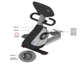 Life Fitness PCSR PCSC 95R 95C Recumbent Bike Crank Cap 0K66-01121-0000-hydrafitnessparts