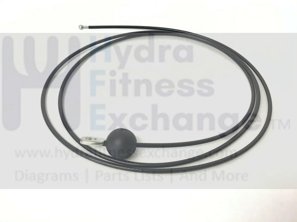 Life Fitness Parabody 425 Home Gym Lat Pulldown Cable Assembly 87