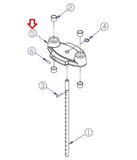 Life Fitness Parabody G5 Home Gym Head Plate Assembly 10LB LEA6888501-hydrafitnessparts