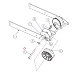 Life Fitness Parabody G5 Home Gym Hex Head Bolt 3/8"- 16 - 4.50" LEA3102935-hydrafitnessparts
