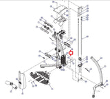 Life Fitness Parabody G5 LFG5-101 LFG5-001 Home Gym Weight Plate 10LB LEA7762701-hydrafitnessparts