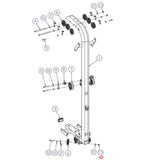 Life Fitness Parabody Hammer Strength Home Gym Nylon Locknut 3/8-16 LEA3102802-hydrafitnessparts