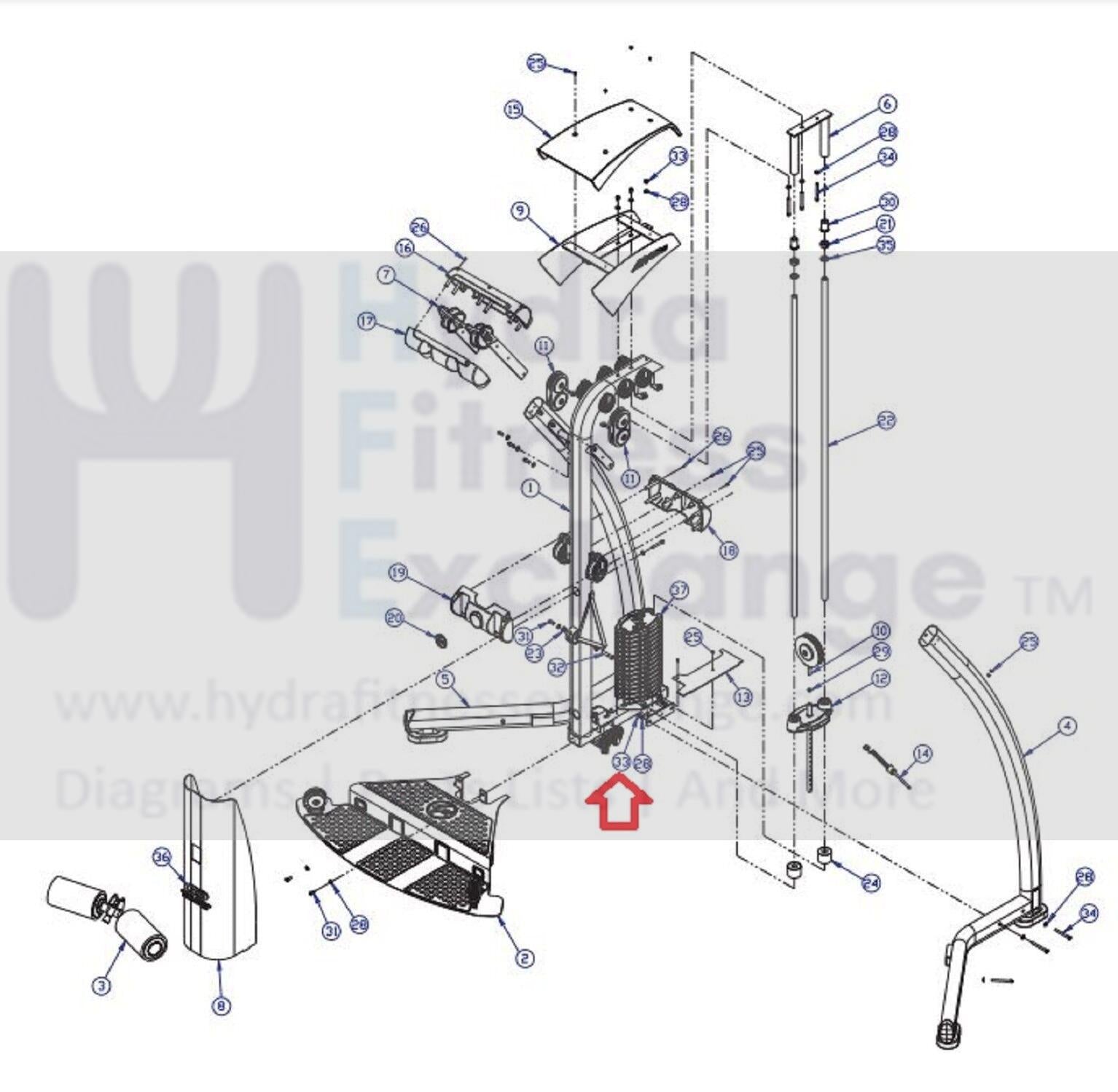 leg press parabody 350 serious steel home gym