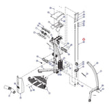 Life Fitness Parabody LFG5-001-100 Home Gym Guide Rod 1" LEA6920201-hydrafitnessparts