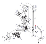 Life Fitness Parabody LFG5-001-100 Home Gym Head Plat Pulley Assembly LEA7762401-hydrafitnessparts