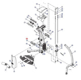 Life Fitness Parabody LFG5-101 - 001 G5 Home Gym Mid Front Cover LEA7755701-hydrafitnessparts