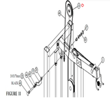 Life Fitness Parabody Strength Systems Large Cable Pulley 4 1/2" ACU06-0025-hydrafitnessparts