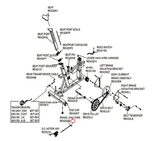 Life Fitness R3 C1 C15 LCUT4 Stationary Bike Resistance Brake Cable REX20QB-hydrafitnessparts
