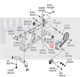 Life Fitness Recumbent Bike Belt Tension Spring REX01QU-hydrafitnessparts