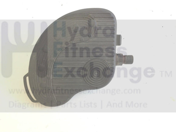 Life Fitness Recumbent Bike Black Left Foot Pedal W/O Straps AK63-00263-0002-hydrafitnessparts