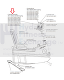 Life Fitness Recumbent Bike Display Console Assembly AK19-00052-0001-hydrafitnessparts