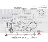 Life Fitness Recumbent Bike Drive Chain OK18-01140-0001-hydrafitnessparts