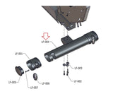 Life Fitness Recumbent Bike Front Stabilizer Full Assembly AK66-00016-0001-hydrafitnessparts