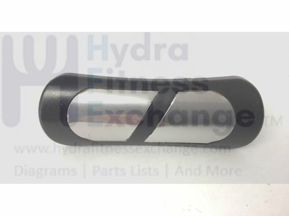 Life Fitness Recumbent Bike Heart Rate Pulse Hand Sensor Plate REX2BA9-hydrafitnessparts