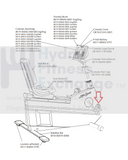 Life Fitness Recumbent Bike Left and Right Foot Pedal Pair 1/2" AK17-00189-0002-hydrafitnessparts