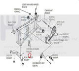 Life Fitness Recumbent Bike Lower Motor Control Board Controller REX01B9-hydrafitnessparts