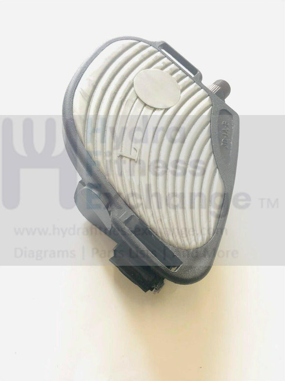 Life Fitness Recumbent Bike R3 Left Pedal without Strap REX2B8K-hydrafitnessparts