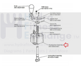 Life Fitness Recumbent Bike Seat Adjustment or Locking Assembly AK51-00053-0001-hydrafitnessparts