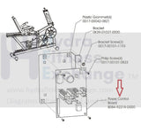 Life Fitness Recumbent Upright Bike 9500 Lower PCA Main Board A080-92218-C000-hydrafitnessparts