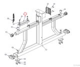 Life Fitness SAC SCDLR SOMB Strength System Rest Guard Bar 7878702-hydrafitnessparts