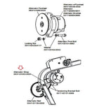 Life Fitness Stairclimber S9 Stepper Tensioning Bracket 0K47-01053-0000-hydrafitnessparts