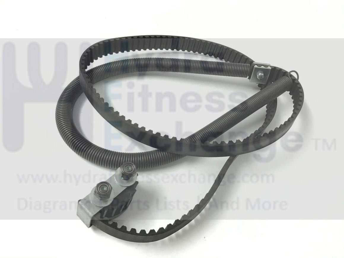 Life Fitness Stairclimber Stepper Cogged Belt w/Spring Assembly GK47-0 ...