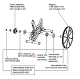 Life Fitness Stationary Bike Silver Delrin Washer 1.250" OD 0017-00104-0455-hydrafitnessparts