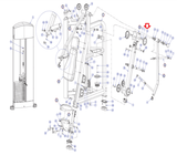 Life Fitness Strength System Notched Pulley Cover 7340001-hydrafitnessparts