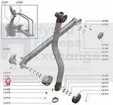 Life Fitness Summit Trainer Stepper Large Retainer Ring 55mm 2.2" 0017-00100-0107-hydrafitnessparts