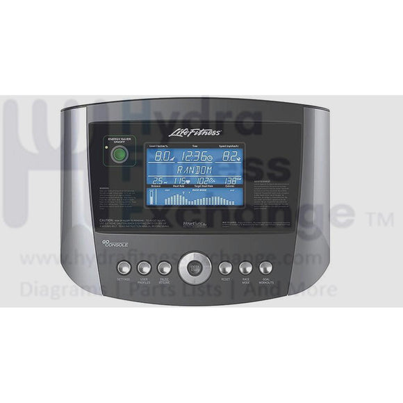 Life Fitness T3 F3 Go Treadmill Upper Display Console Panel Screen Compatible With gct-000X-0103-hydrafitnessparts