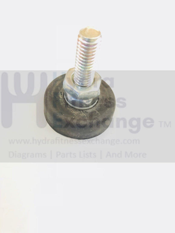 Life Fitness T3 Treadmill Leveling Foot Leveler Feet Adjustable 8323001-hydrafitnessparts