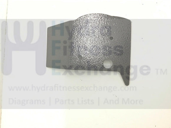 Life Fitness T5 T3 Treadmill Left Rear End Plate Endcap-hydrafitnessparts