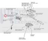Life Fitness T5 Treadmill User Input POD Module AK59-00069-0000 B084-92315-C000-hydrafitnessparts