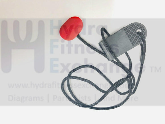 Life Fitness T5.5 T7.0 Treadmill Safety Key Assembly AK59-00100-0000-hydrafitnessparts
